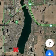 fishing the pedestrian bridge at chestermere lake