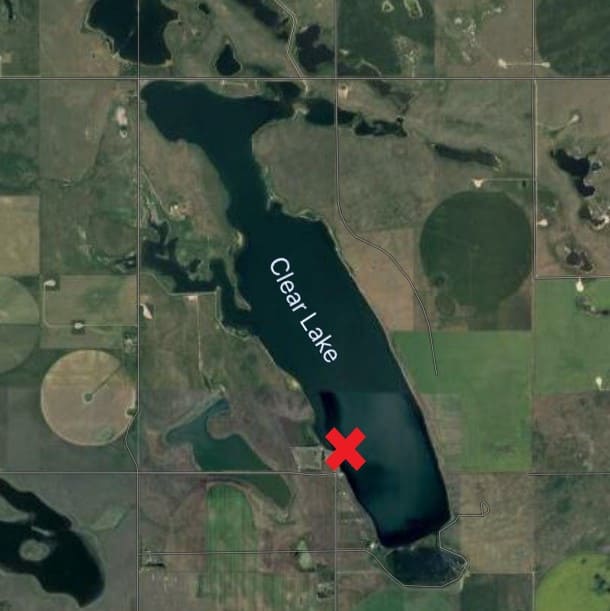 map of Clear Lake