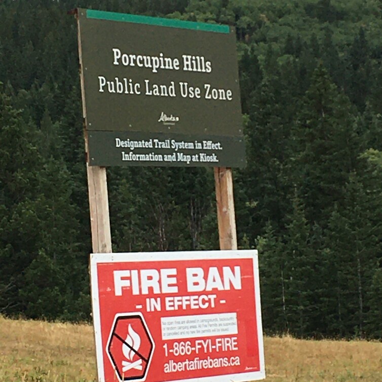 porcupine hills main entrance