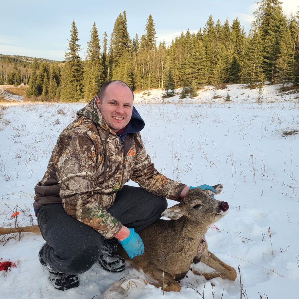 white tail taken from porcupine hills